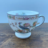 Wedgwood Kutani Crane (Brown Trim) Tea Cup - Leigh Shape