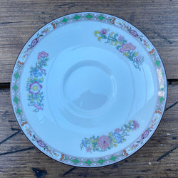 Wedgwood Kutani Crane (Brown Trim) Tea Saucer