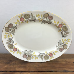 Wedgwood Lichfield Oval Platter, 15"