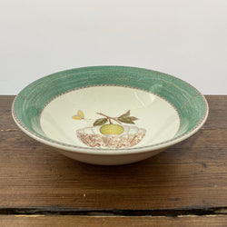 Wedgwood Sarah's Garden Blue & Green Soup/Cereal Bowl (Green)