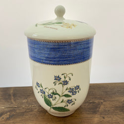 Wedgwood Sarah's Garden Large Storage Jar - Blue