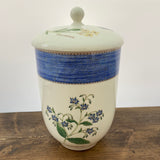Wedgwood Sarah's Garden Large Storage Jar - Blue