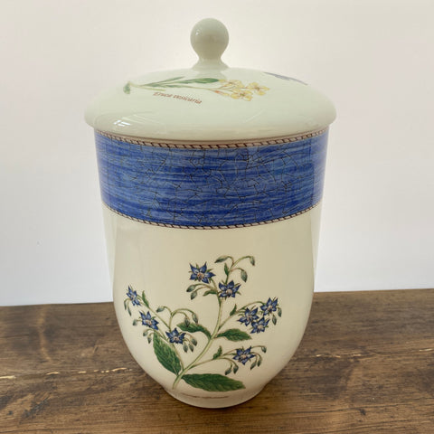 Wedgwood Sarah's Garden Large Storage Jar - Blue