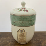 Wedgwood Sarah's Garden Green Medium Storage Jar