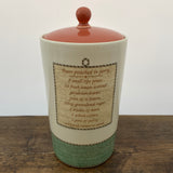 Wedgwood Sarah's Garden Blue & Green Medium Storage Jar - Green