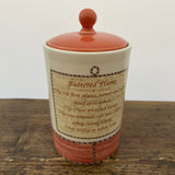 Wedgwood Sarah's Garden Small Storage Jar - Terracotta