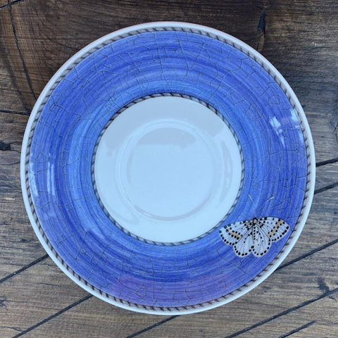 Wedgwood Soucoupe à thé « Sarah's Garden (bleu et vert) » (bleu)