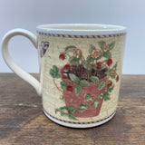 Wedgwood Sarah's Garden Cream & Terracotta Mug - Cream