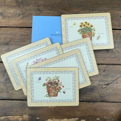 Wedgwood Sarah's Garden Place Mats x 6