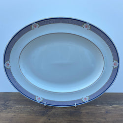 Wedgwood Waverley Oval Serving Platter 14"