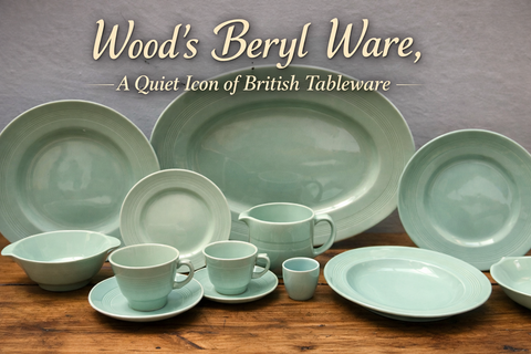 Wood’s Beryl Ware, A Quiet Icon of British Tableware