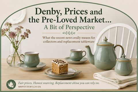Denby, Prices and the Pre-Loved Market… A Bit of Perspective