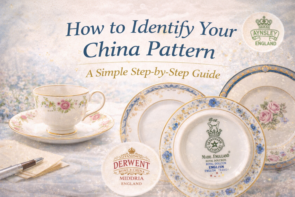 How to Identify Your China Pattern: A Simple Step-by-Step Guide – MrPottery