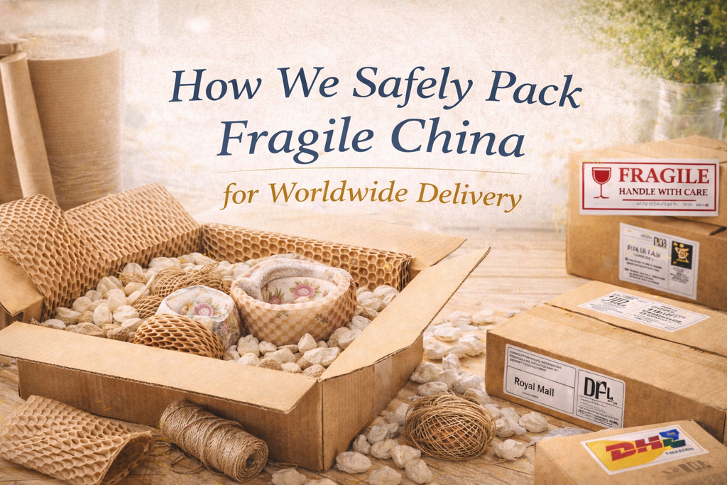 How We Safely Pack Fragile China for Worldwide Delivery – MrPottery