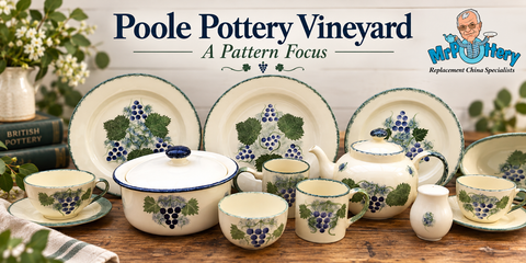 Poole Pottery Vineyard, Anita Harris and a 1990s Poole Classic