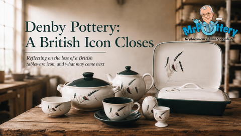 Denby Pottery Closes Its Doors, What Happens Next for a British Tableware Icon?