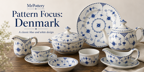 Pattern Focus: Denmark, Blue Denmark and a Classic Design Shared by Several Potteries
