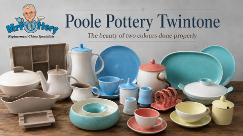 Poole Pottery Twintone, The Beauty of Two Colours Done Properly
