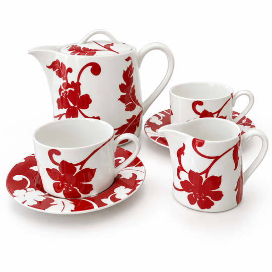 Marks &amp; Spencer "Red Damask"