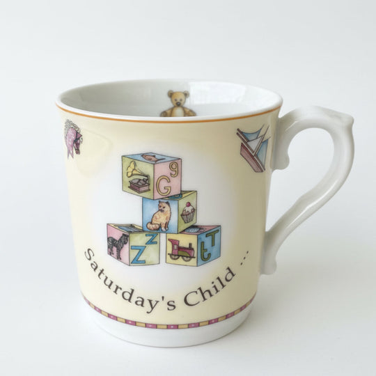 Royal Worcester "Tasses d'anniversaire" 