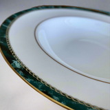 Royal Worcester Medici Jade 9" Rimmed Bowl