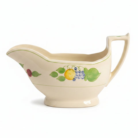 Adams Titian Ware Fruit Pattern Gravy Boat