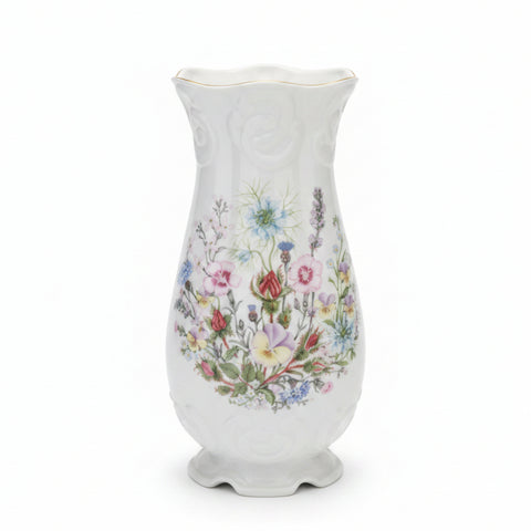 Aynsley Wild Tudor Large Vase, 10.5" Tall