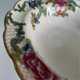 Booths Floradora Rimmed Bowl, 6"