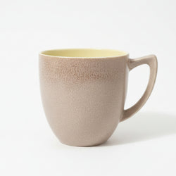 Branksome Chestnut Mushroom & Creamy Yellow Coffee Cup