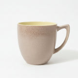 Branksome Chestnut Mushroom & Creamy Yellow Coffee Cup
