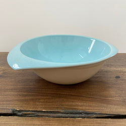 Branksome China Two Tone Blue & Mushroom Lugged Bowl