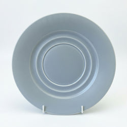 Branksome China Mulberry Red and Blue Grey Cake Serving Plate