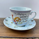 Creative Tops Born To Shop Good Friends Breakfast Cup & Saucer