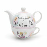 Creative Tops Born To Shop Tea For One Teapot