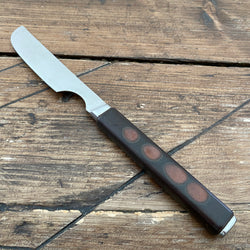 Denby Arabesque/Garnet Dinner Knife with Steel End