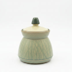 Denby Calm Light Green Lidded Sugar Pot
