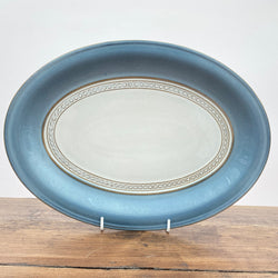 Denby Castile Oval Platter, 12.5"