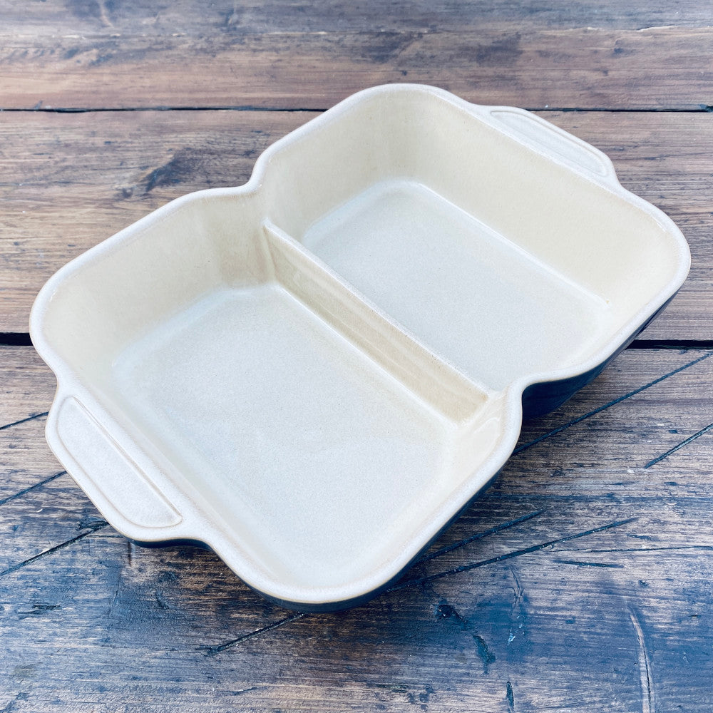 Denby "Classic Cookware" Divided Vegetable Serving Dish MrPottery