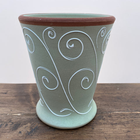 Denby Pottery Ferndale Vase, 6.25"