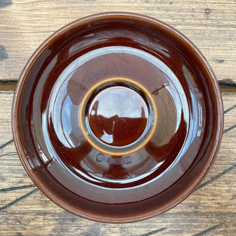 Denby "Homestead Brown" Saucer, Shallow