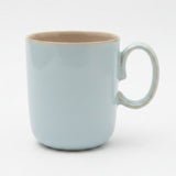 Denby Pale Blue and Coffee Mug