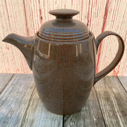 Denby Greystone Coffee Pot With Rings