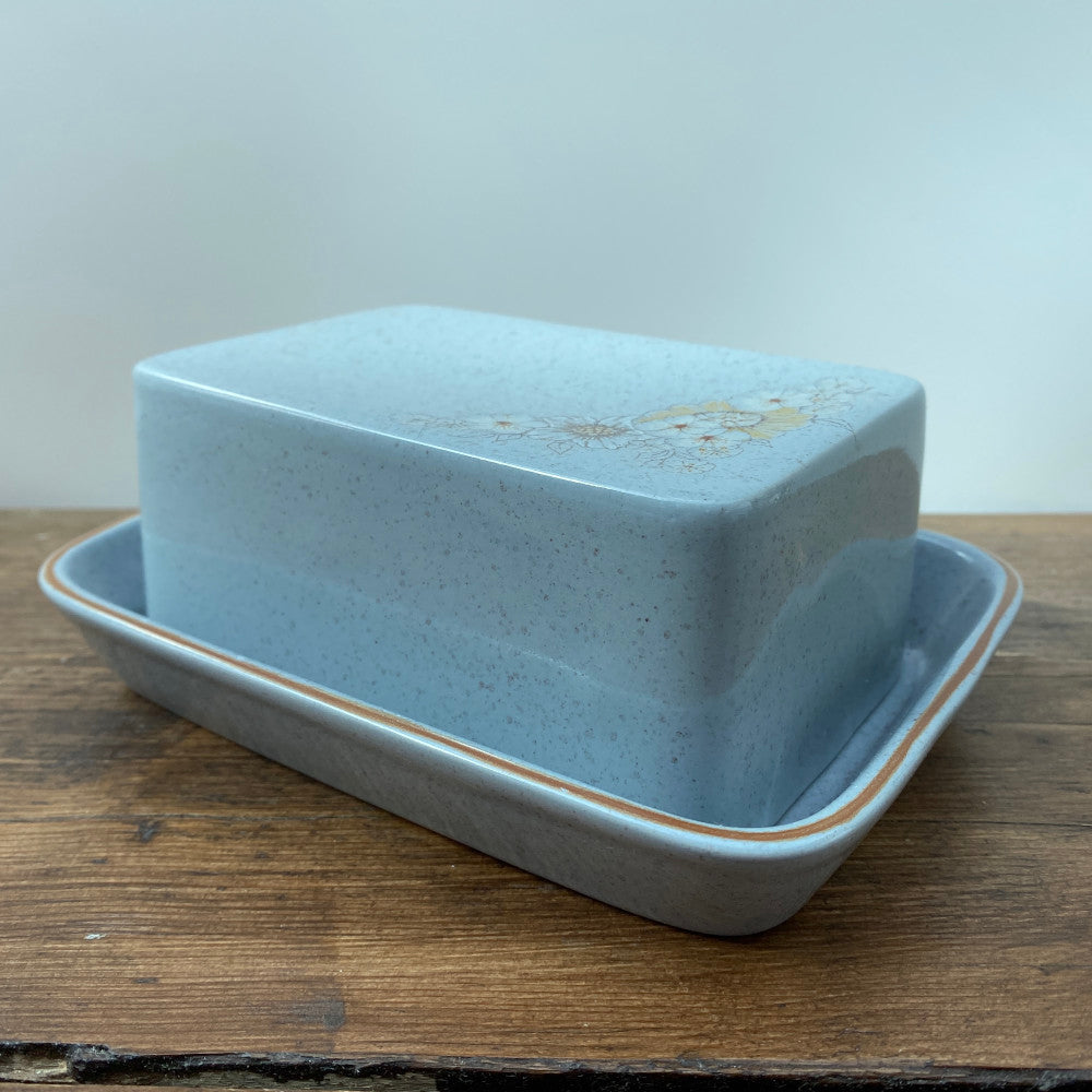 Denby "Reflections" Butter Dish RARE MrPottery