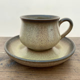 Denby Romany Tea/Coffee Cup (Alternative Shape) and Saucer