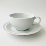 Denby White Tea Cup & Saucer