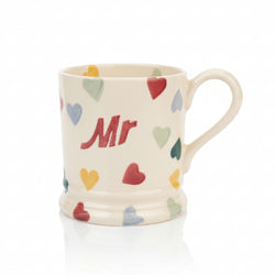 Emma Bridgewater Polka Hearts Mr Mug