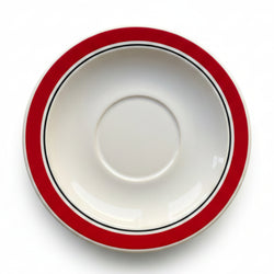 Hornsea Carnival Tea Saucer (Red)