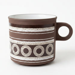 Hornsea Contrast Variation - Geometric Cream Breakfast Cup