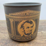 Hornsea Abraham Lincoln's Fiscal Policy Mug
