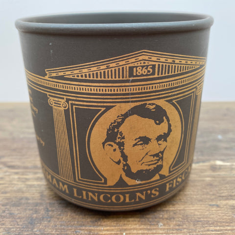 Hornsea Abraham Lincoln's Fiscal Policy Mug